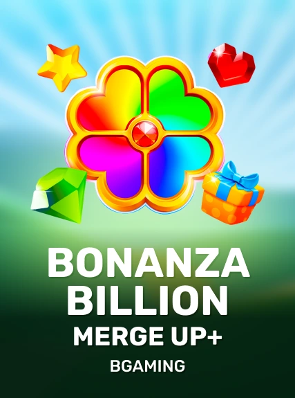 Bonanza Billion Merge Up+ game tile